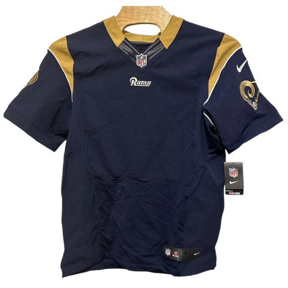 Nike NFL Los Angeles Rams On Field Blank Player Limited Jersey Size 44 / M NEW‎